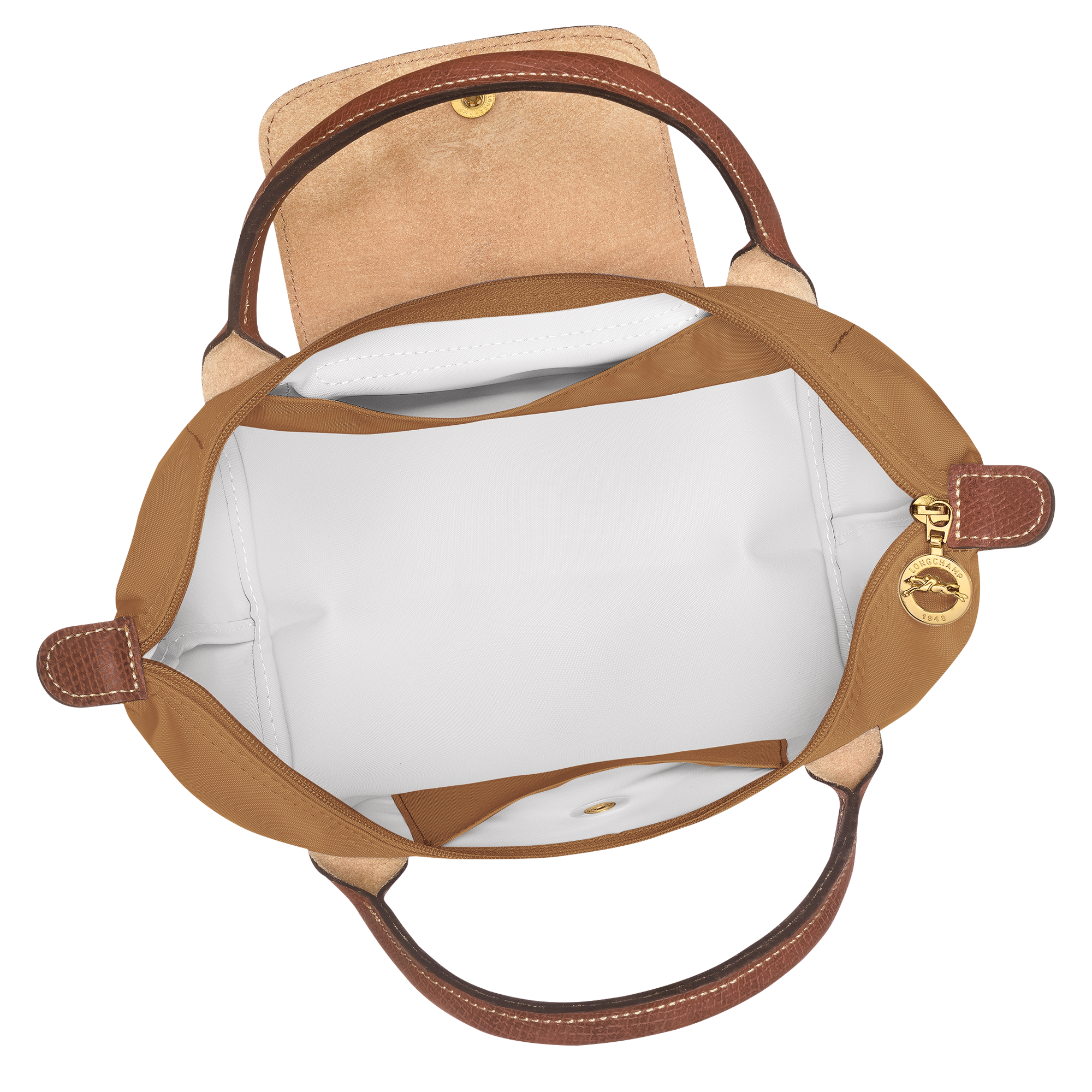 Le Pliage Original S Handbag / Fawn - Recycled canvas - Image 5