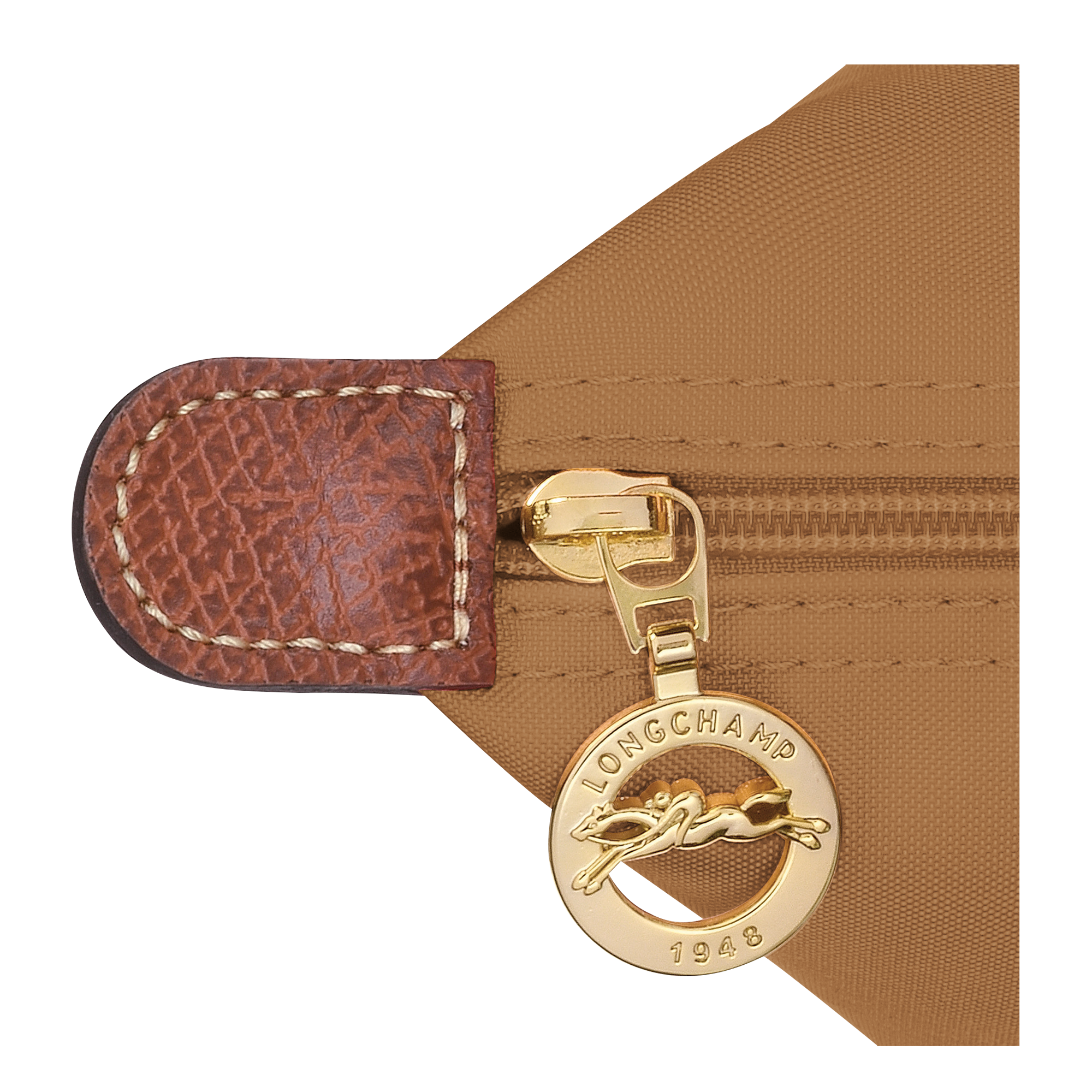 Le Pliage Original S Handbag / Fawn - Recycled canvas - Image 6