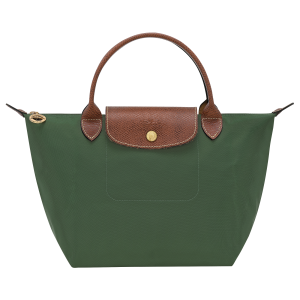 Le Pliage Original S Handbag / British Green - Recycled canvas