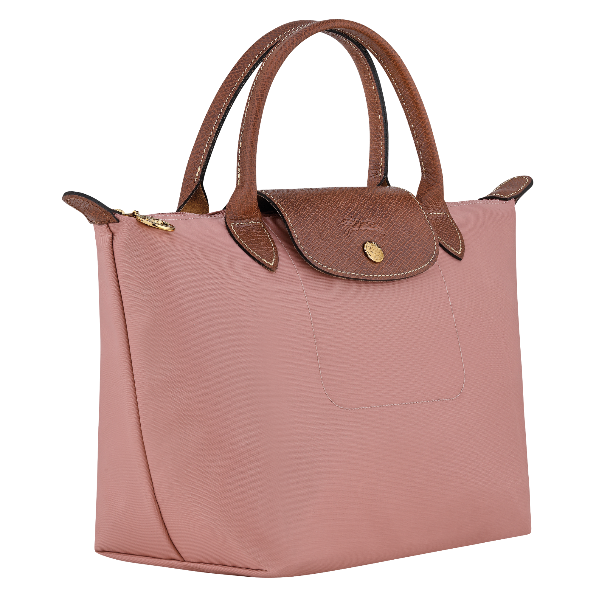 Le Pliage Original S Handbag / Pink Tea - Recycled canvas - Image 3