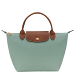 Le Pliage Original S Handbag / Celadon - Recycled canvas
