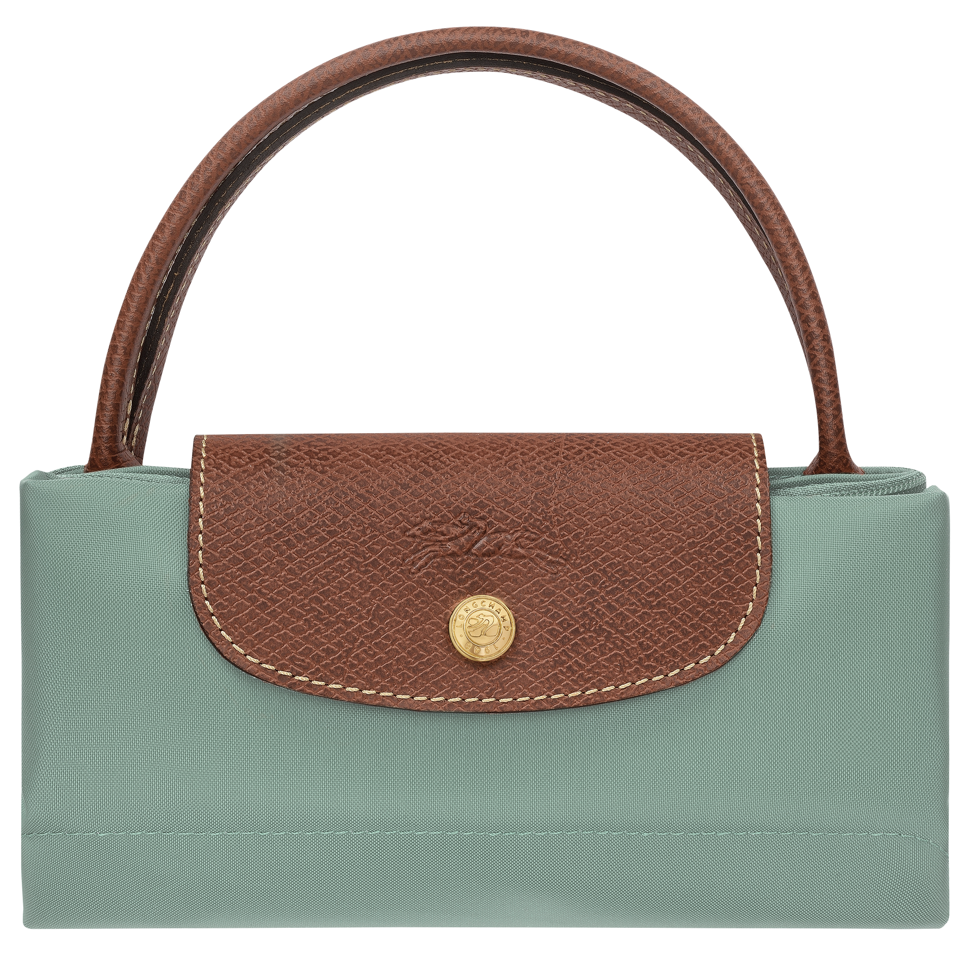 Le Pliage Original S Handbag / Celadon - Recycled canvas - Image 7