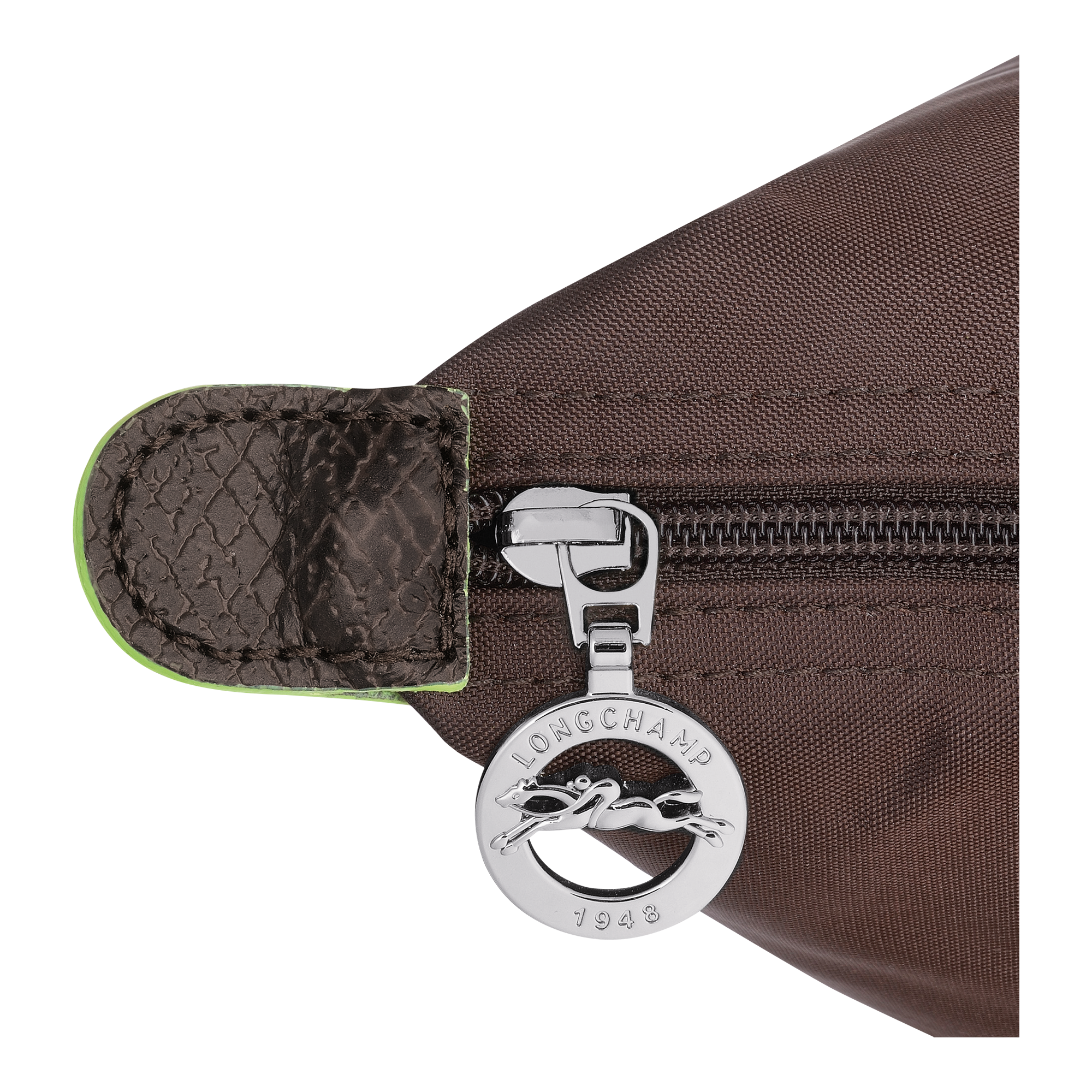 Le Pliage Green S Handbag / Mocha - Recycled canvas - Image 6