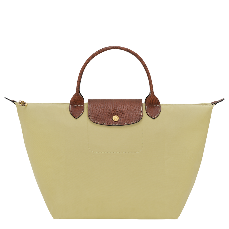 Le Pliage Original M Handbag / Brick - Recycled canvas - Image 8