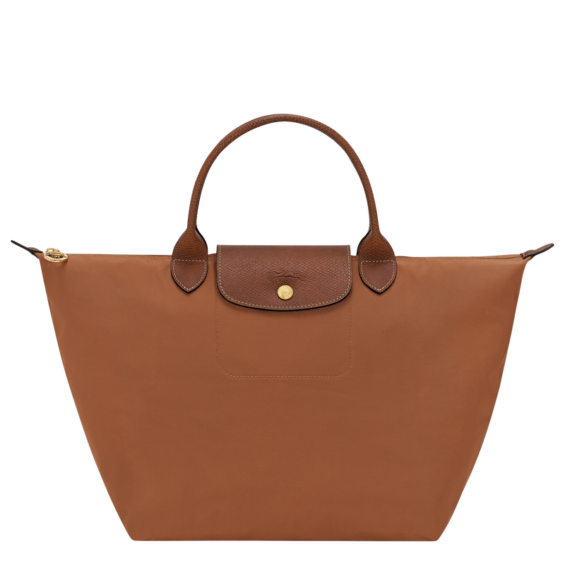 Le Pliage Original M Handbag / Brick - Recycled canvas - Image 17