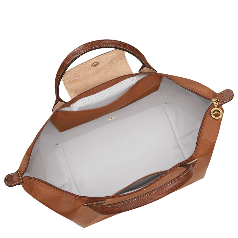 Le Pliage Original M Handbag / Brick - Recycled canvas - Image 14