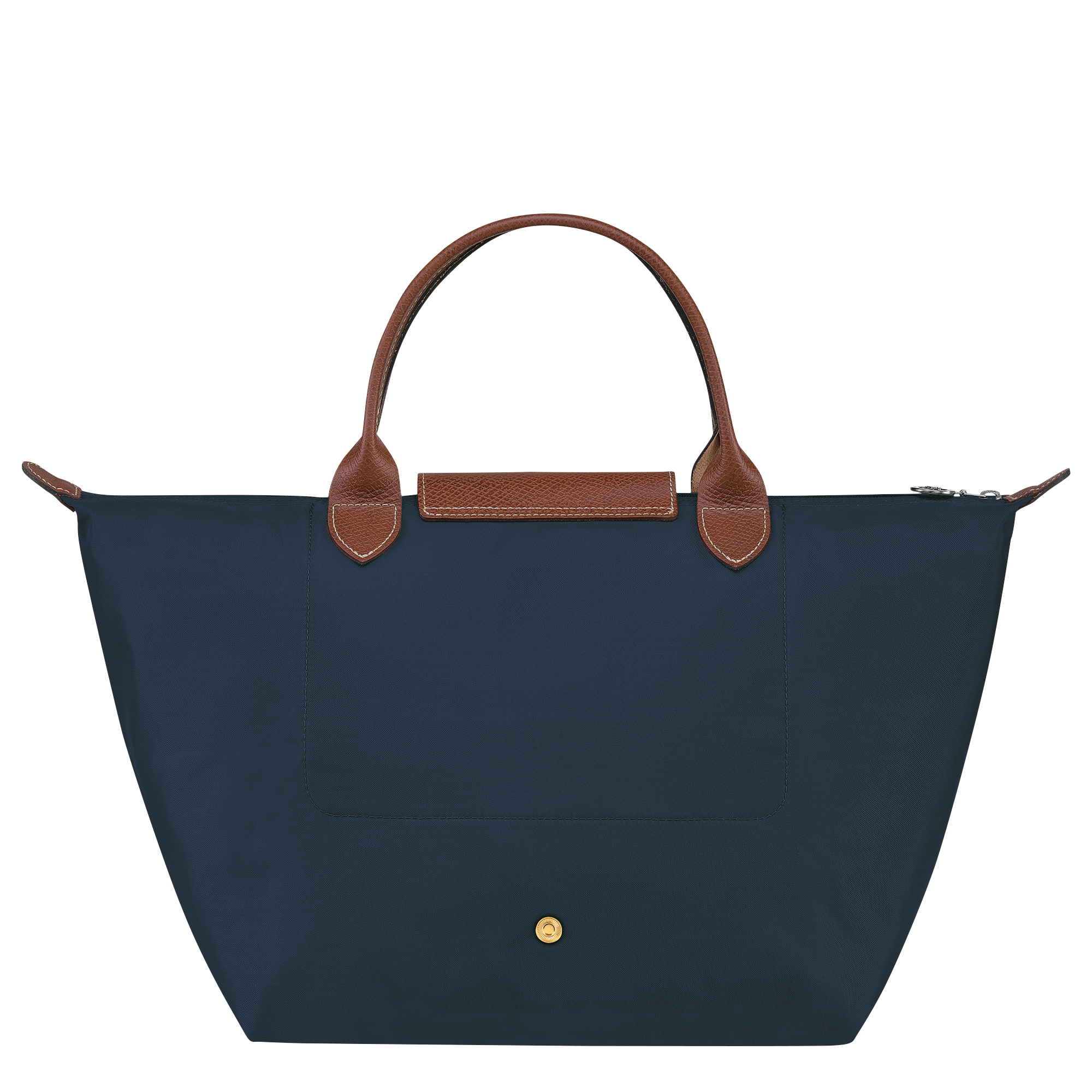 Le Pliage Original M Handbag / Navy - Recycled canvas - Image 4