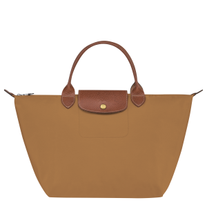 Le Pliage Original M Handbag / Fawn - Recycled canvas