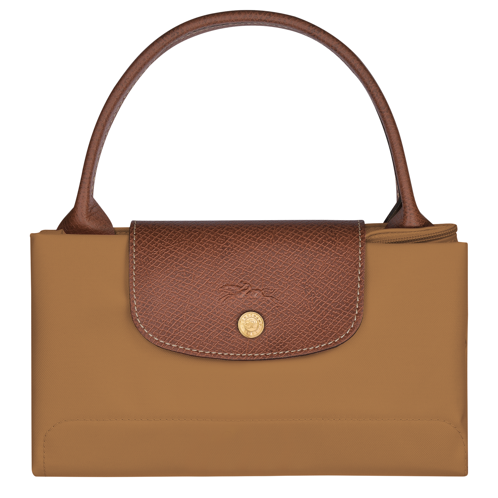 Le Pliage Original M Handbag / Fawn - Recycled canvas - Image 7