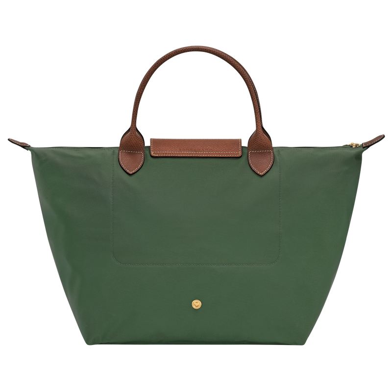 Le Pliage Original M Handbag / Brick - Recycled canvas - Image 45