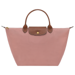 Le Pliage Original M Handbag / Pink Tea - Recycled canvas