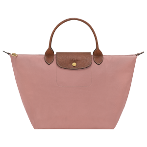 Le Pliage Original M Handbag / Pink Tea - Recycled canvas