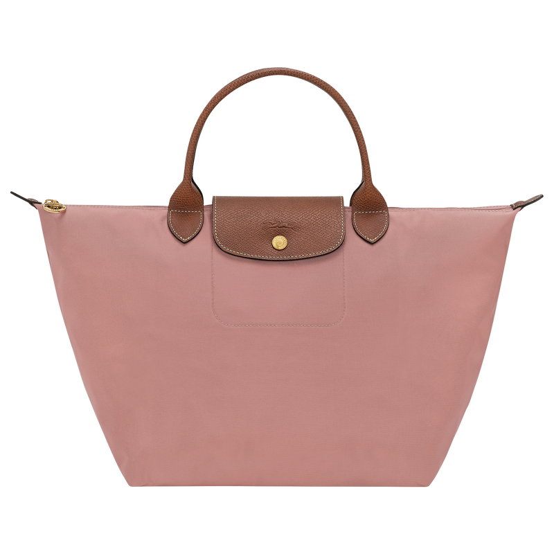 Le Pliage Original M Handbag / Brick - Recycled canvas - Image 58