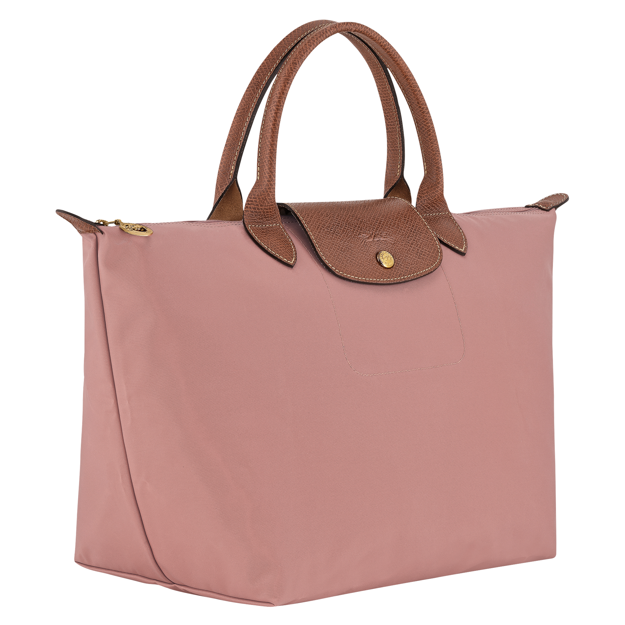 Le Pliage Original M Handbag / Pink Tea - Recycled canvas - Image 3