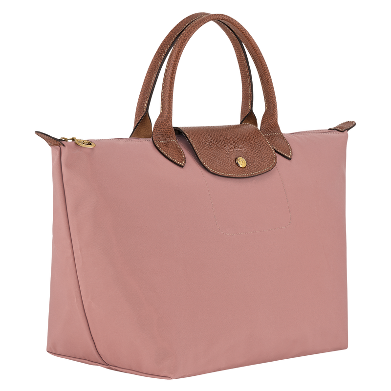 Le Pliage Original M Handbag / Brick - Recycled canvas - Image 33