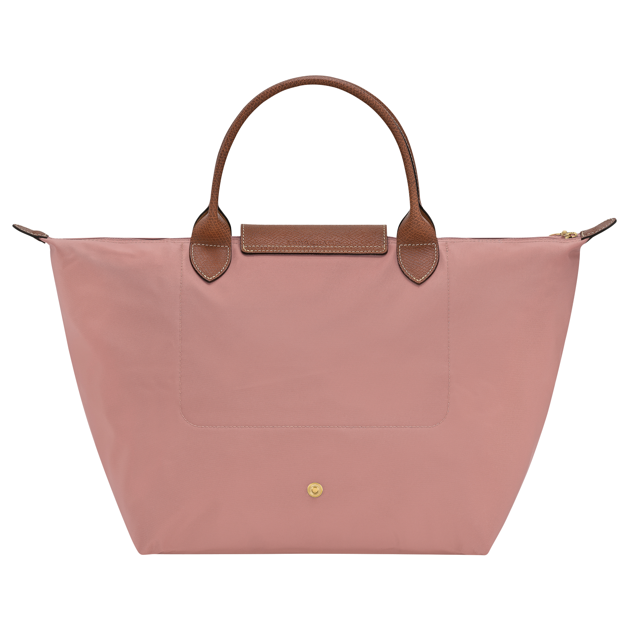 Le Pliage Original M Handbag / Pink Tea - Recycled canvas - Image 4