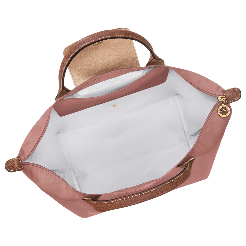 Le Pliage Original M Handbag / Brick - Recycled canvas - Image 34