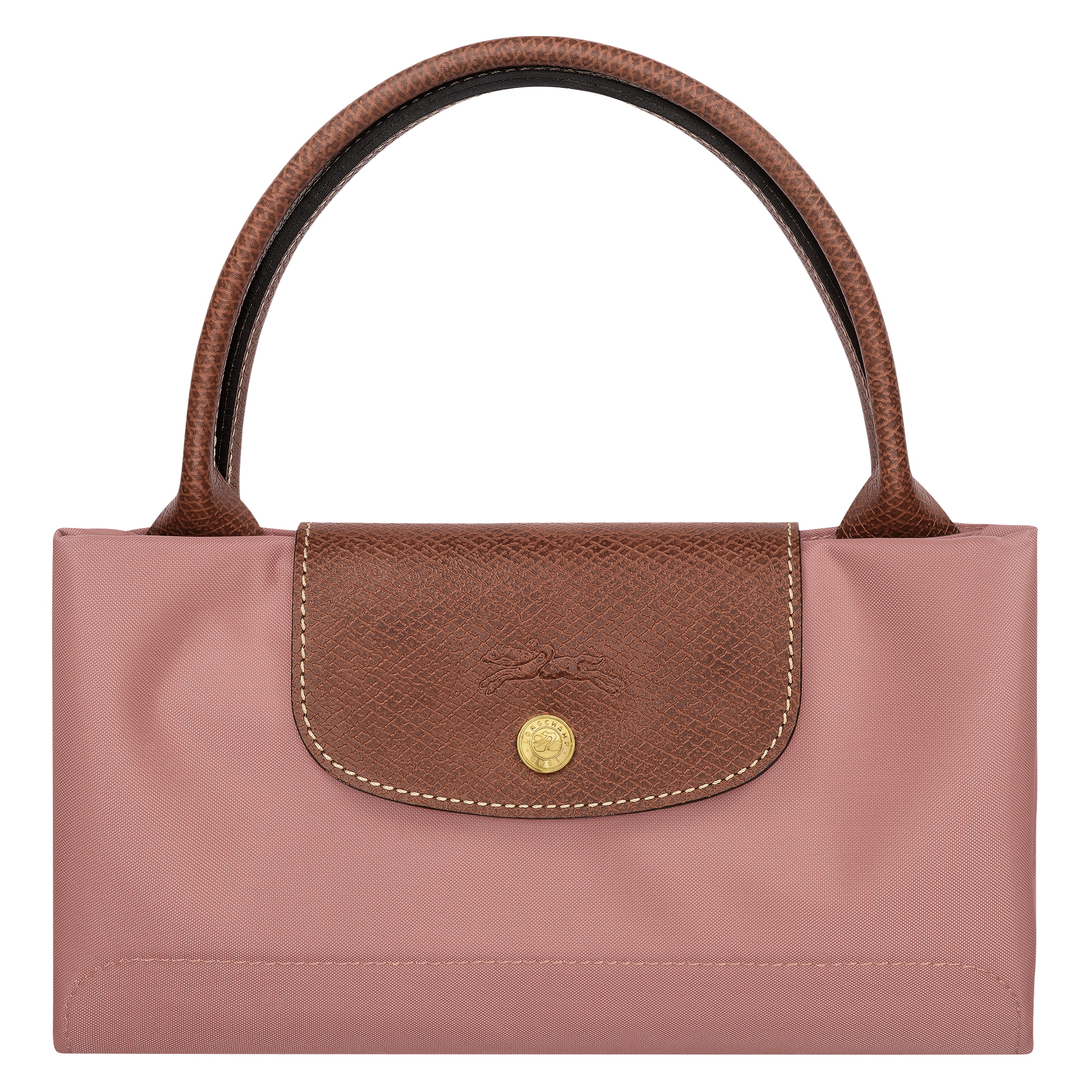 Le Pliage Original M Handbag / Pink Tea - Recycled canvas - Image 7