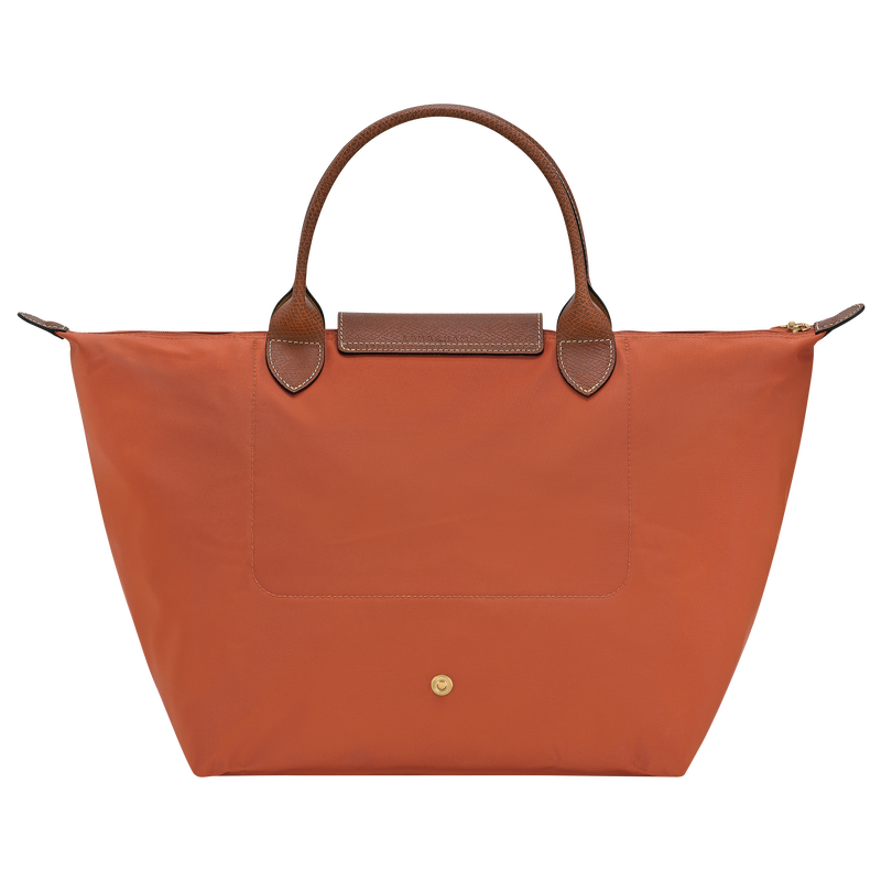 Le Pliage Original M Handbag / Brick - Recycled canvas - Image 57