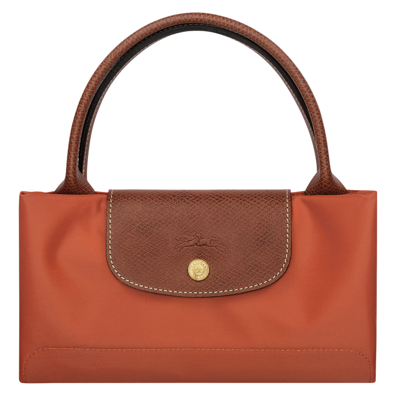 Le Pliage Original M Handbag / Brick - Recycled canvas - Image 60
