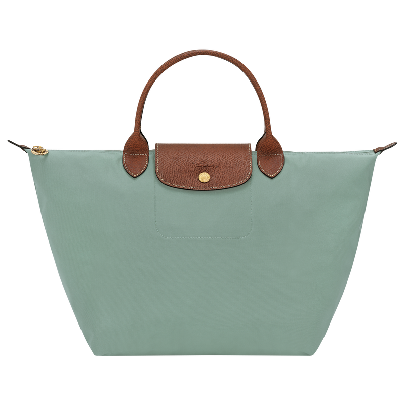 Le Pliage Original M Handbag / Brick - Recycled canvas - Image 13