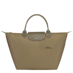 Le Pliage Green M Handbag / Artichoke - Recycled canvas
