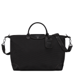 Boxford L Travel bag / Black - Recycled canvas