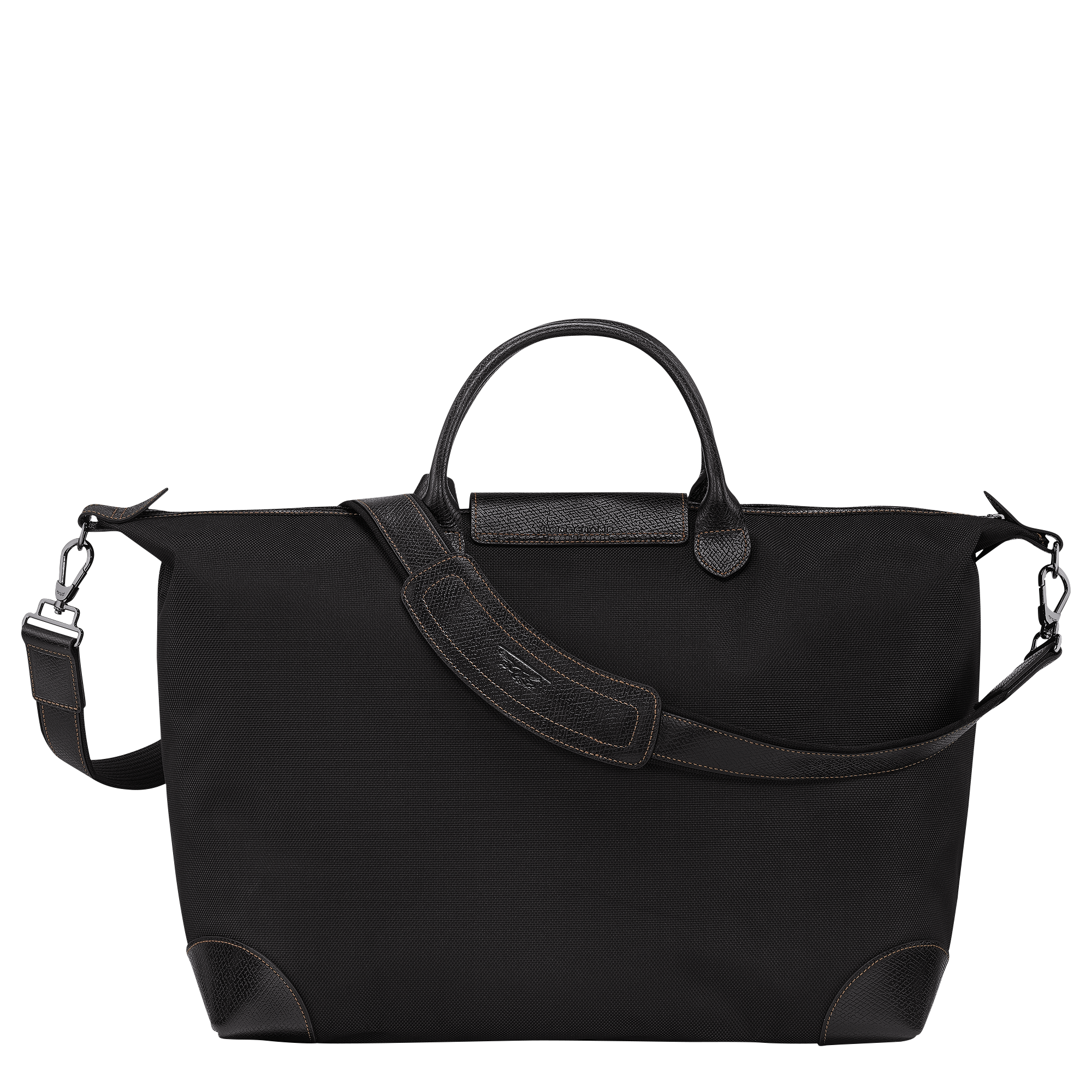Boxford L Travel bag / Black - Recycled canvas - Image 4