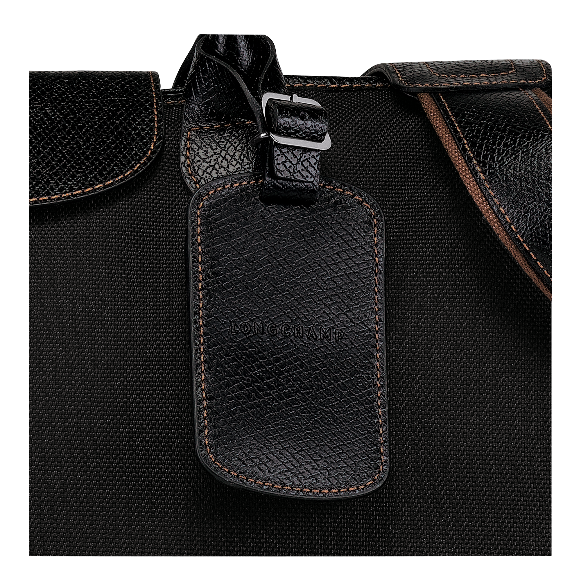 Boxford L Travel bag / Black - Recycled canvas - Image 6