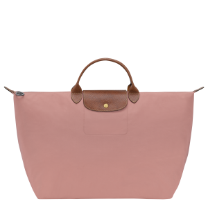 Le Pliage Original L Travel bag / Pink Tea - Recycled canvas