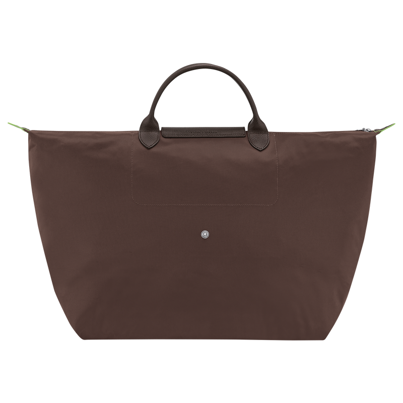 Le Pliage Green L Travel bag / Pomegranate - Recycled canvas - Image 34