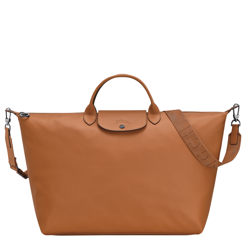 Le Pliage Xtra L Travel bag / Cashew - Leather - Image 6