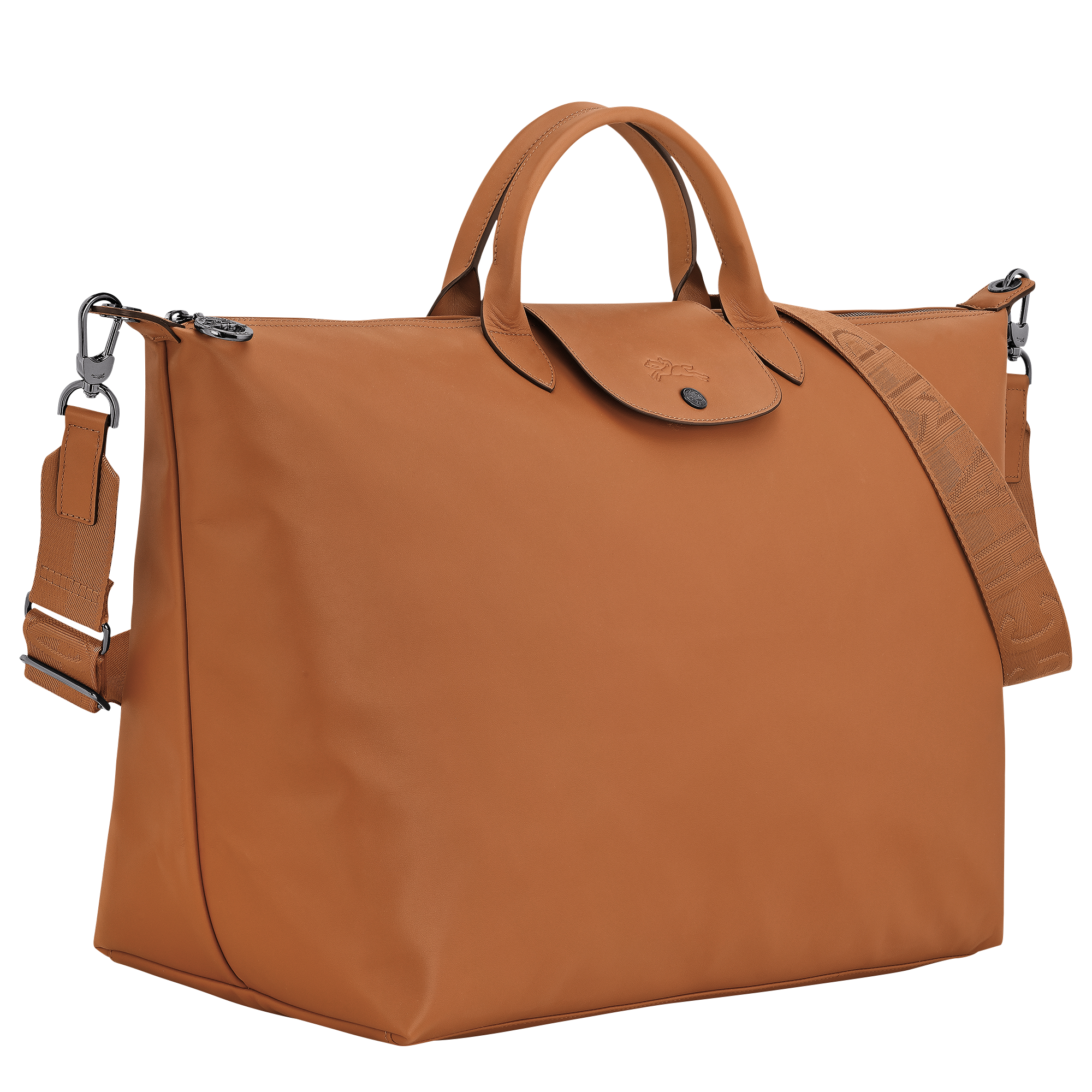 Le Pliage Xtra L Travel bag / Cashew - Leather - Image 2