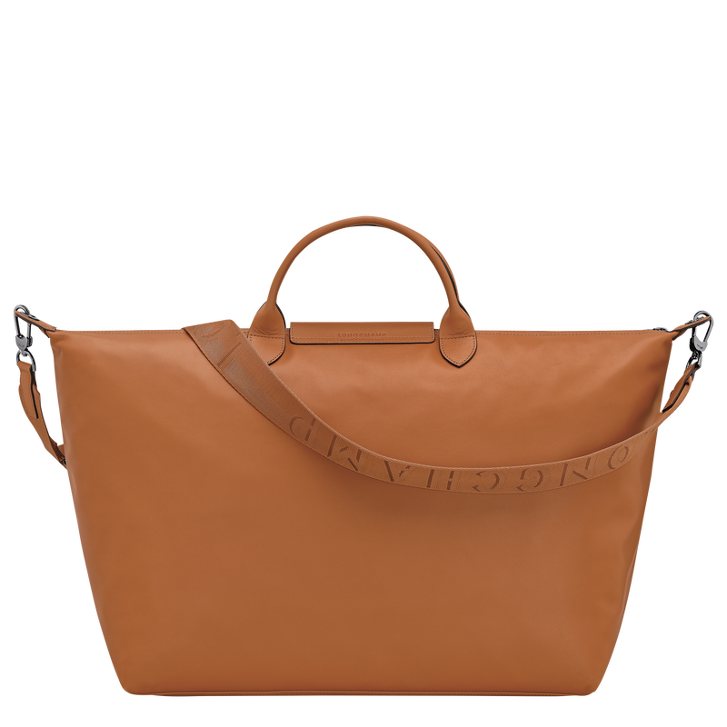 Le Pliage Xtra L Travel bag / Cashew - Leather - Image 9