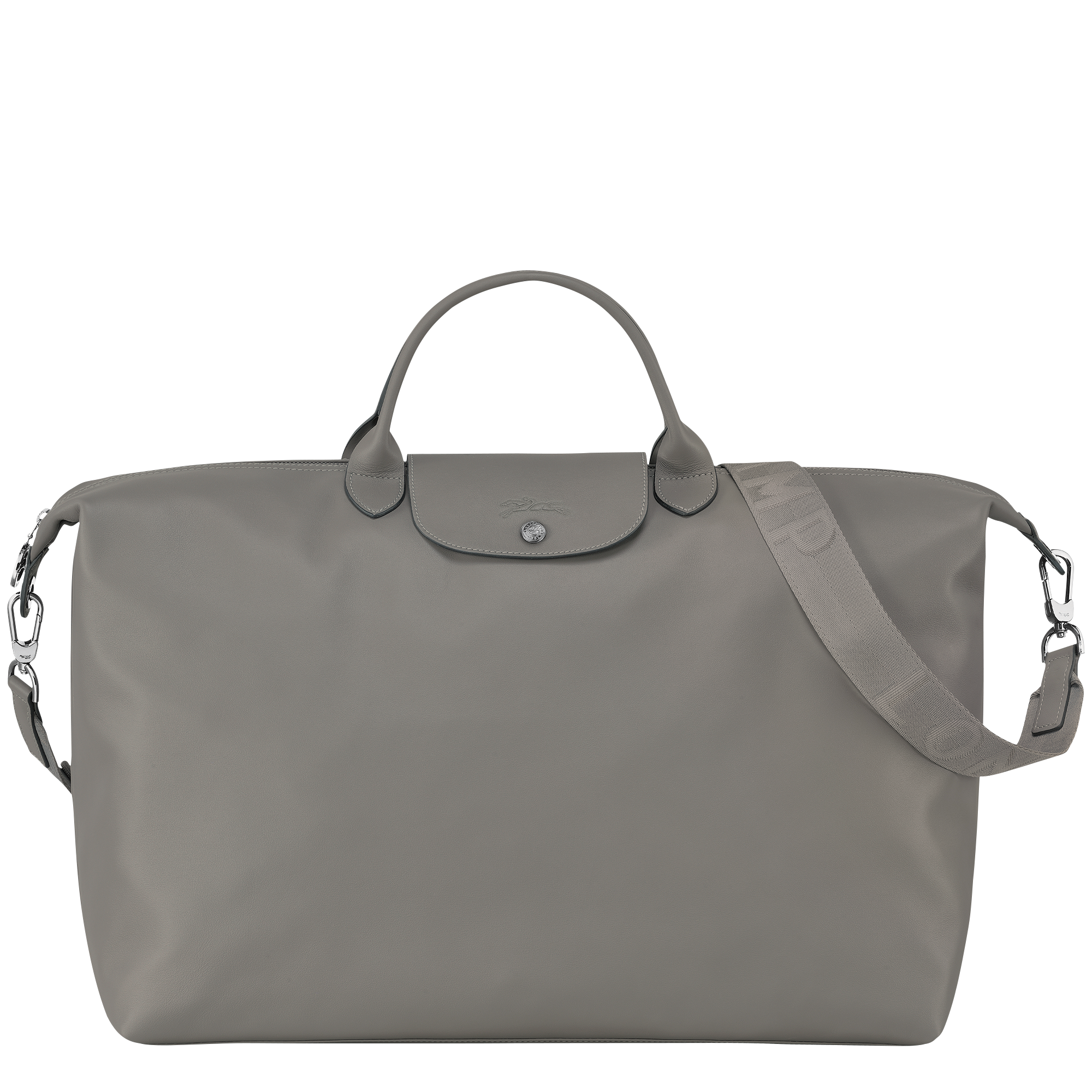 Le Pliage Xtra L Travel bag / Turtledove - Leather