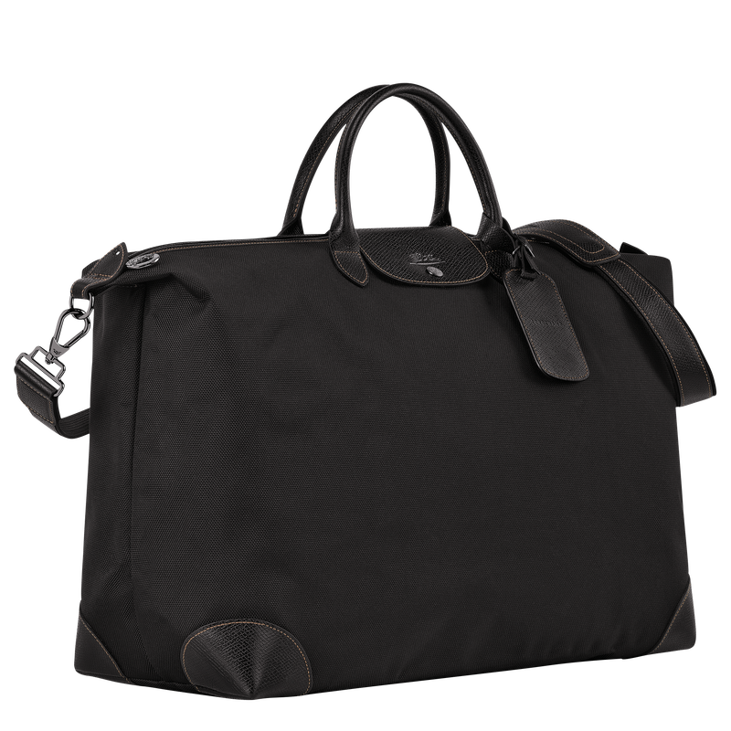 Boxford XL Travel bag / Black - Recycled canvas - Image 8