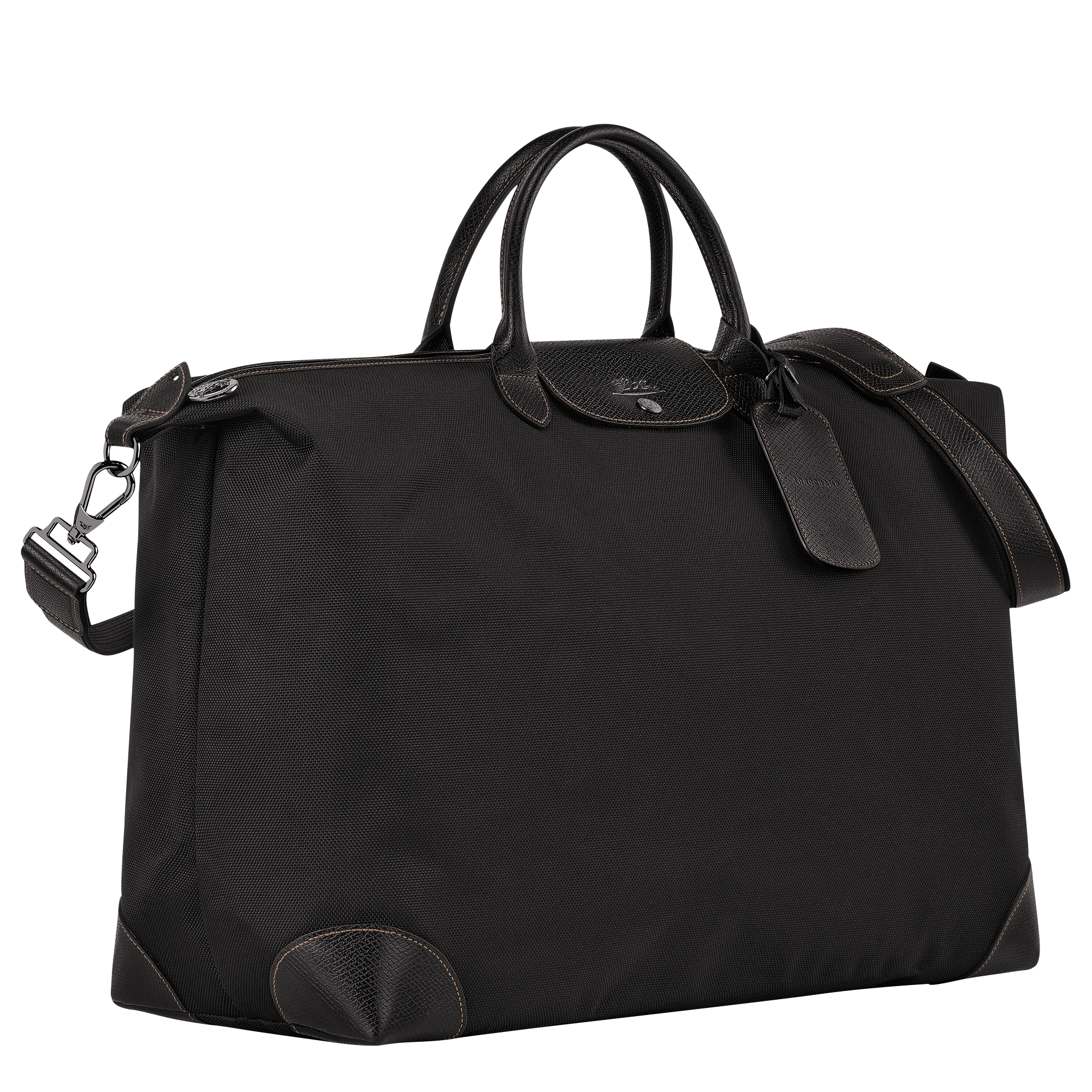 Boxford XL Travel bag / Black - Recycled canvas - Image 3