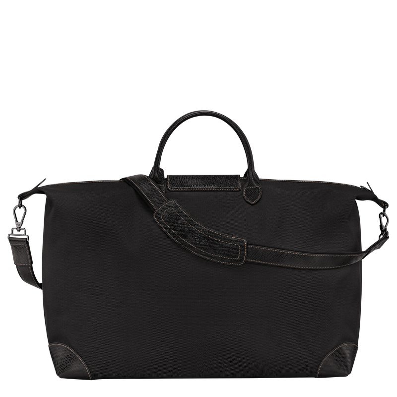 Boxford XL Travel bag / Black - Recycled canvas - Image 7