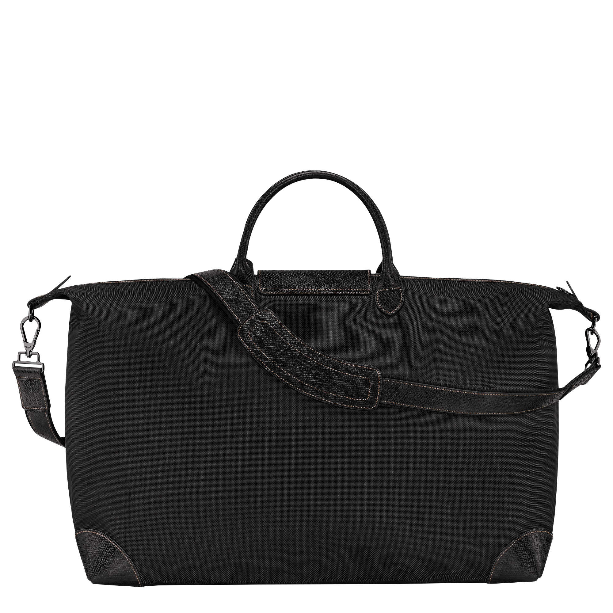 Boxford XL Travel bag / Black - Recycled canvas - Image 4