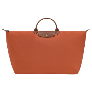 Le Pliage Original XL Travel bag / Brick - Recycled canvas