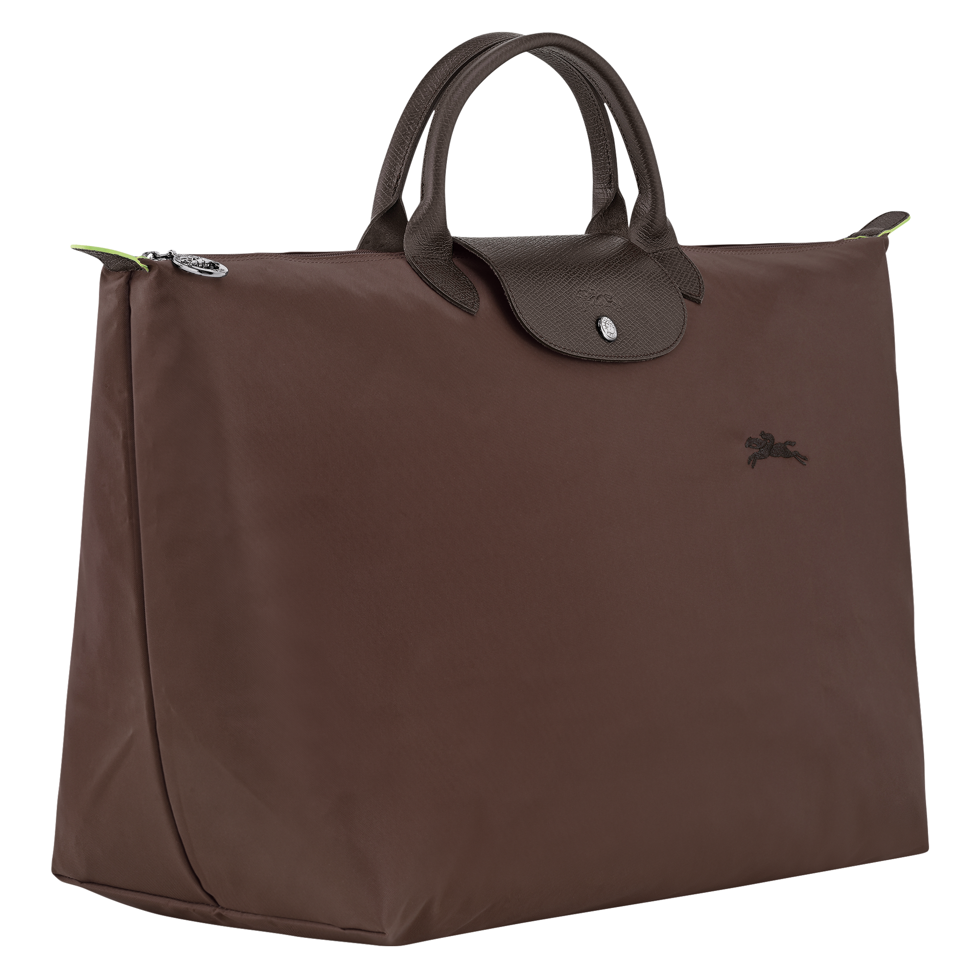 Le Pliage Green XL Travel bag / Mocha - Recycled canvas - Image 3
