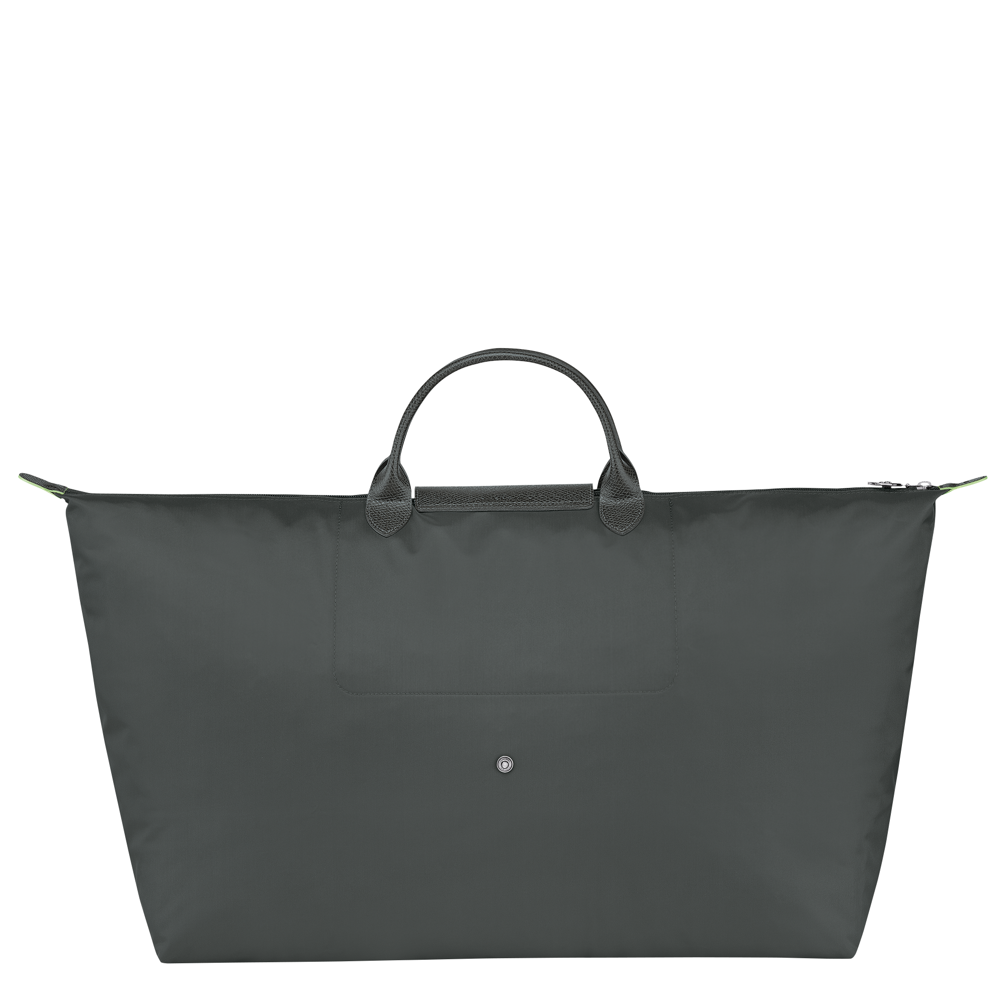 Le Pliage Green XL Travel bag / Graphite - Recycled canvas - Image 4