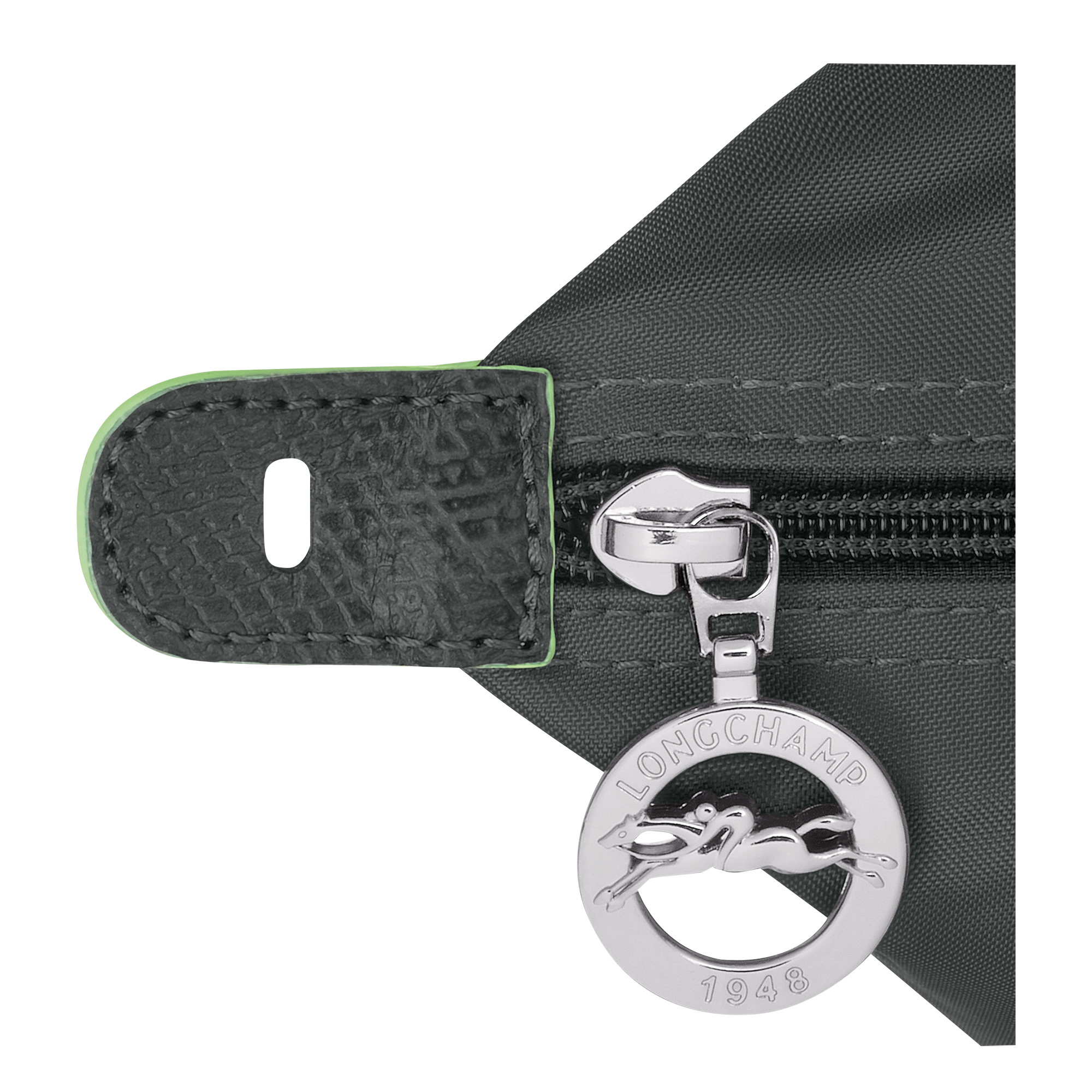 Le Pliage Green XL Travel bag / Graphite - Recycled canvas - Image 6