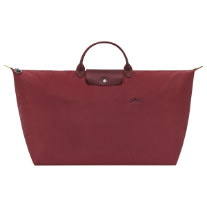 Le Pliage Green XL Travel bag / Pomegranate - Recycled canvas