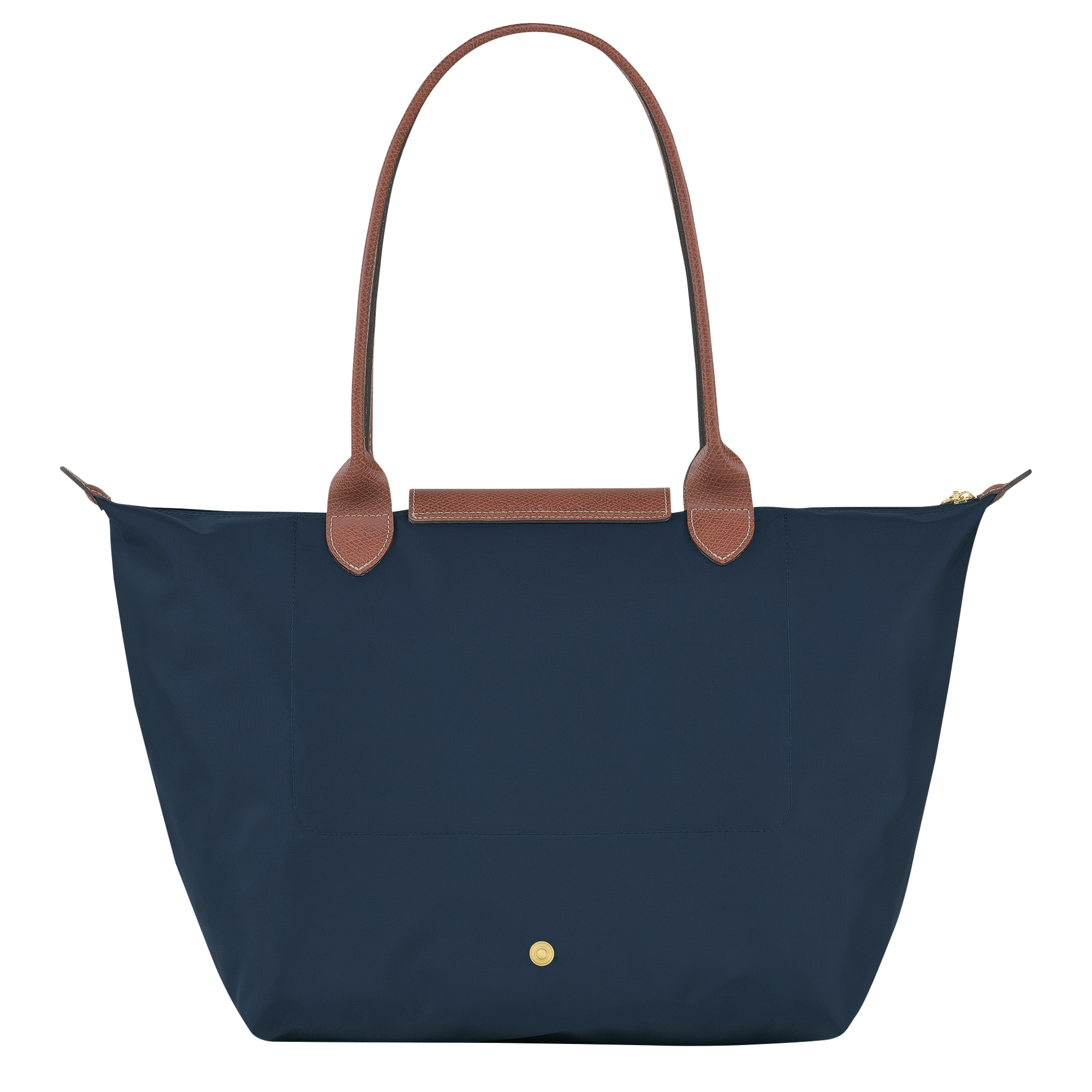 Le Pliage Original L Tote bag / Navy - Recycled canvas - Image 4