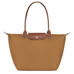 Le Pliage Original L Tote bag / Fawn - Recycled canvas