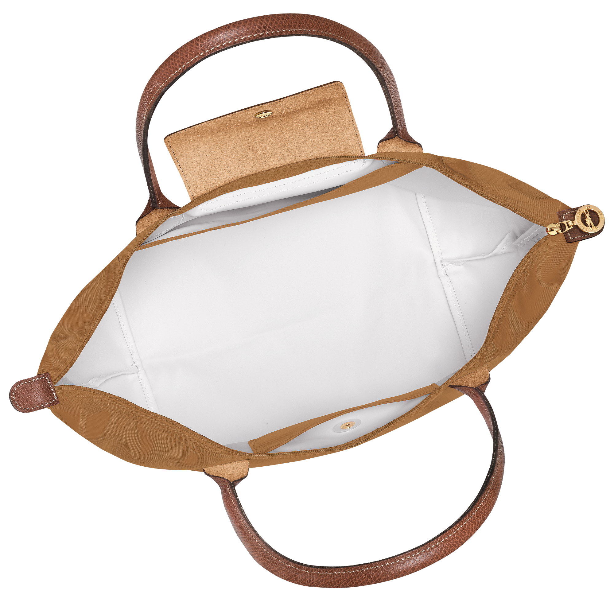 Le Pliage Original L Tote bag / Fawn - Recycled canvas - Image 5