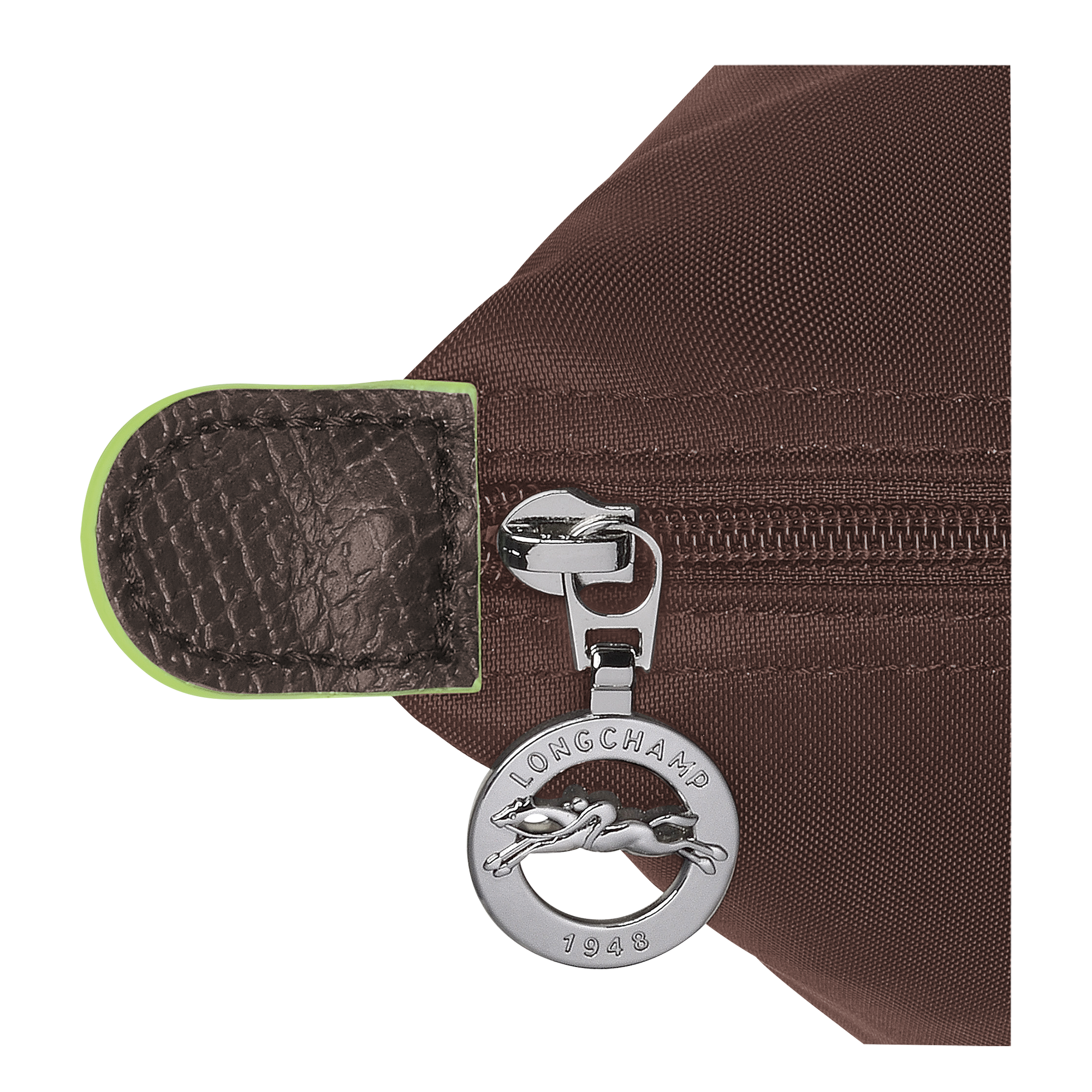 Le Pliage Green L Tote bag / Mocha - Recycled canvas - Image 6