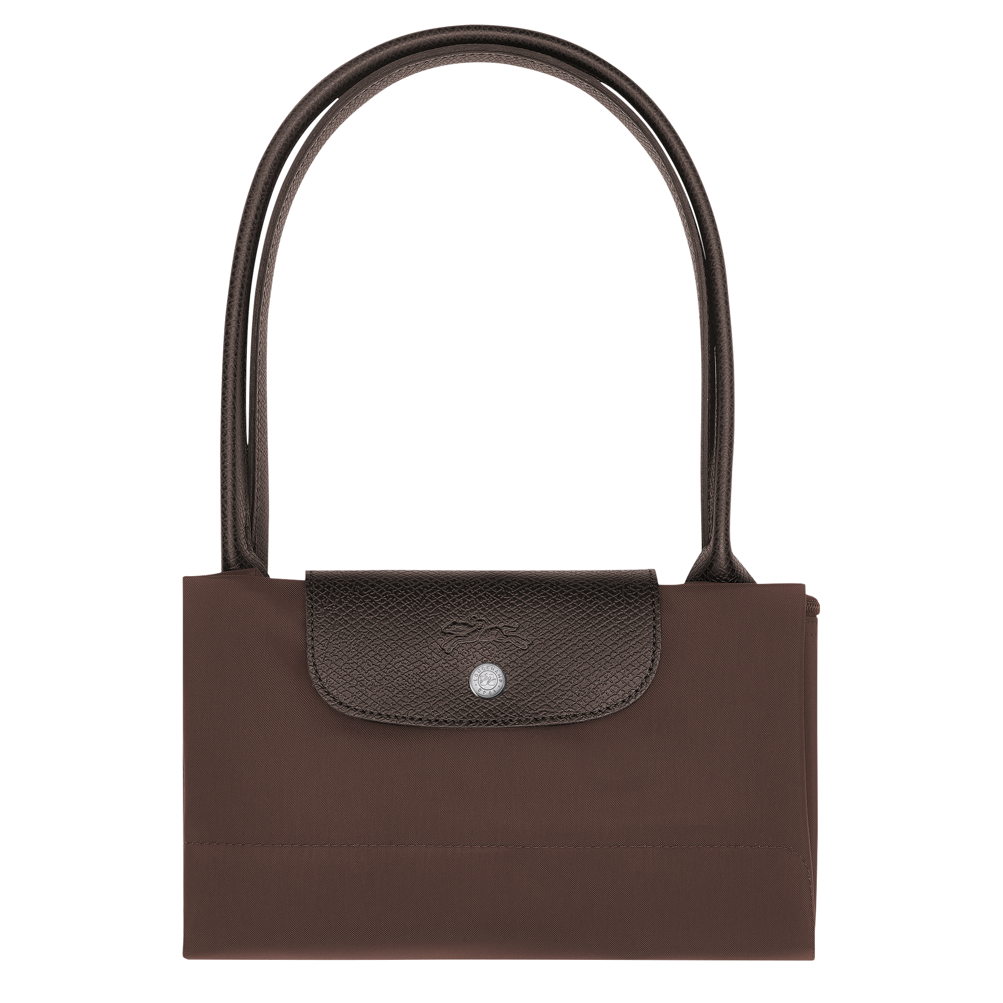 Le Pliage Green L Tote bag / Mocha - Recycled canvas - Image 7
