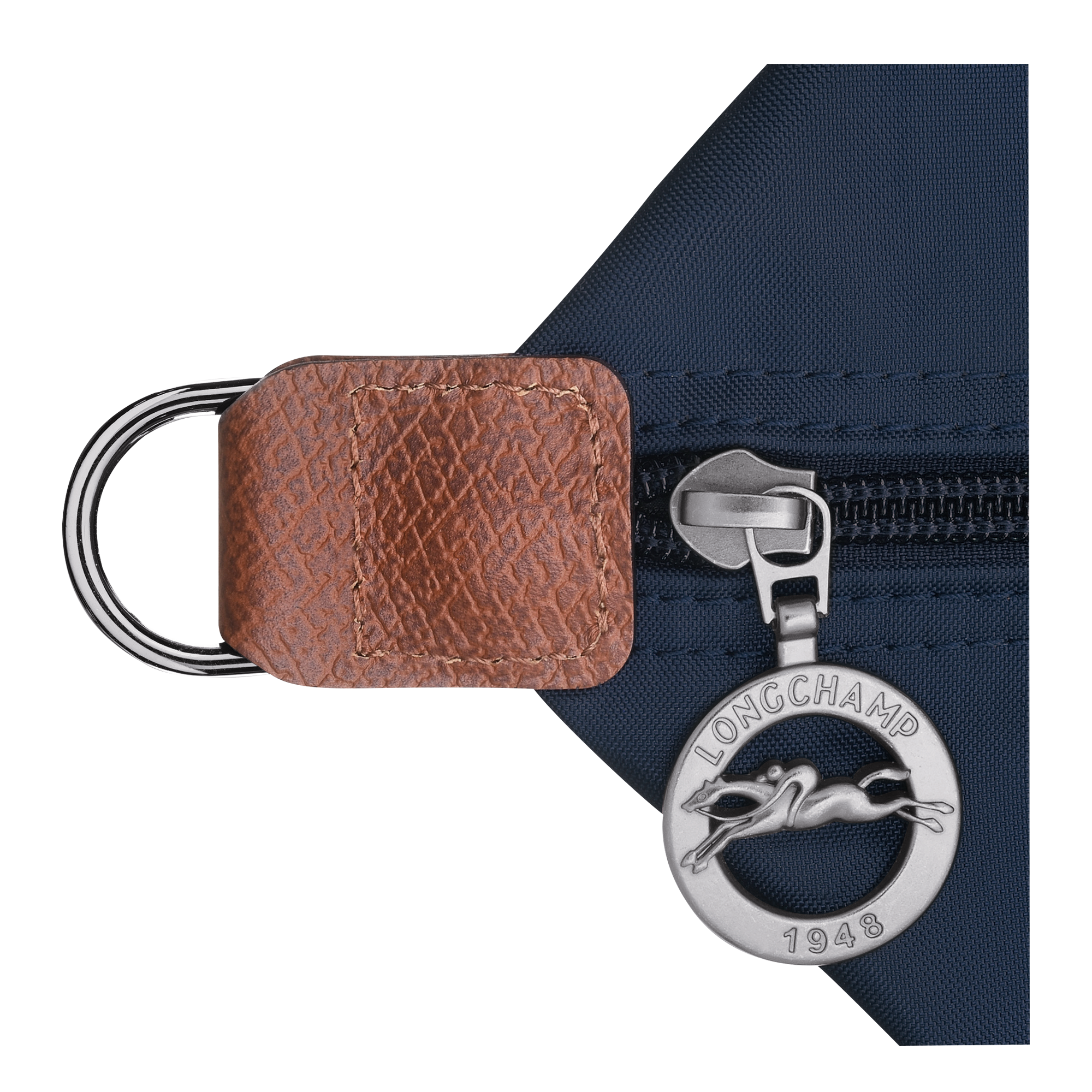 Le Pliage Original Travel bag expandable / Navy - Recycled canvas - Image 7